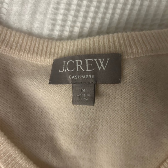 J Crew Cashmere Relaxed V-neck Sweater - Picture 2 of 5